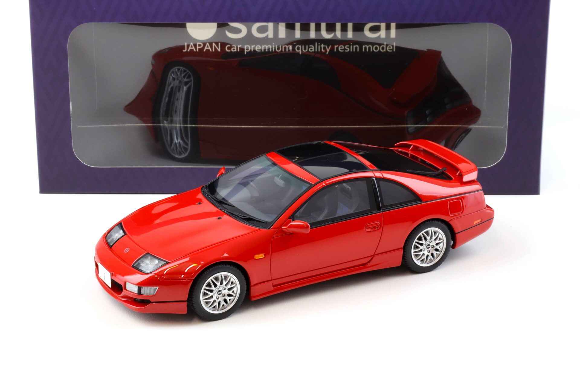 1:18 Kyosho Resin Nissan Fairlady Z Version R 2by2 red KSR18028R
