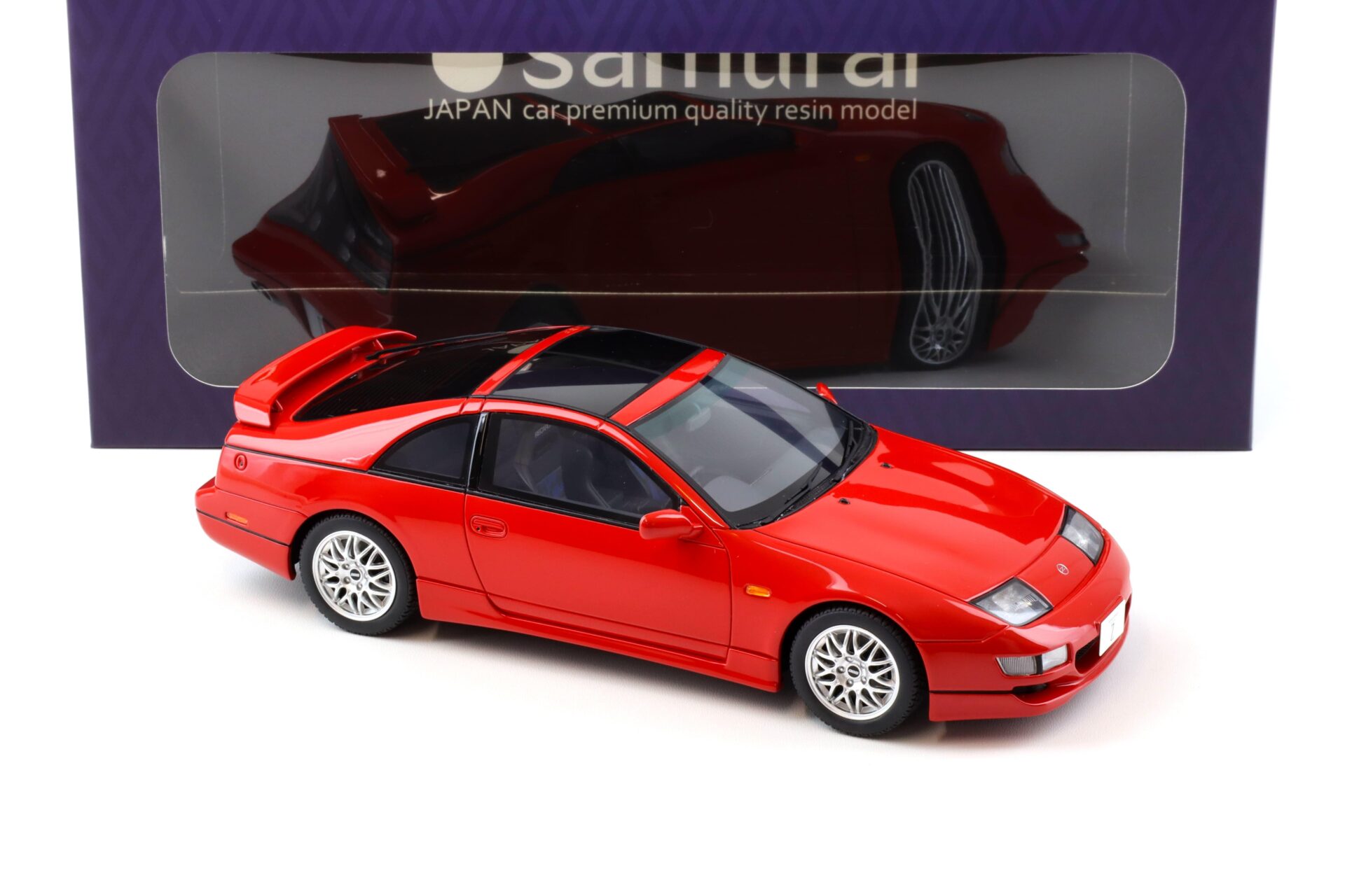 1:18 Kyosho Resin Nissan Fairlady Z Version R 2by2 red KSR18028R