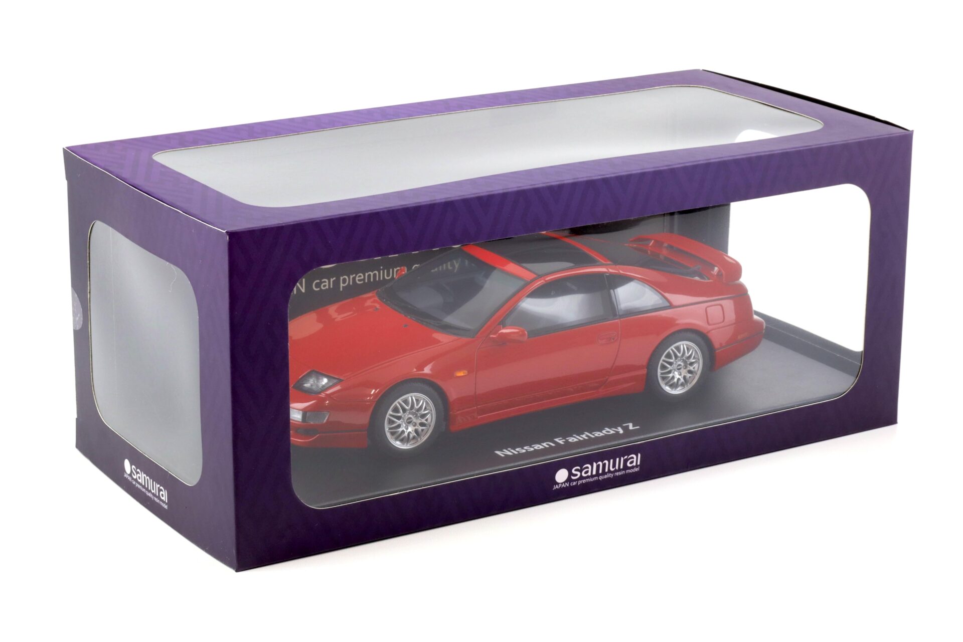 1:18 Kyosho Resin Nissan Fairlady Z Version R 2by2 red KSR18028R