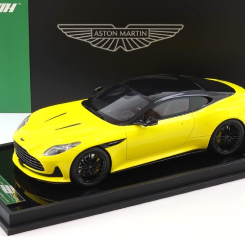 1:18 Motorhelix Aston Martin DB12 Coupe 2023 yellow - Limited 69 pcs.