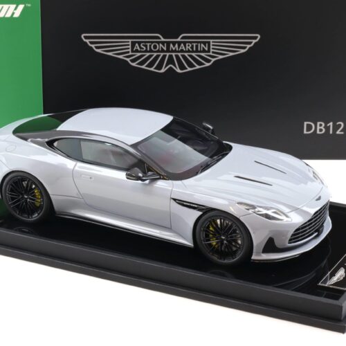 1:18 Motorhelix Aston Martin DB12 Coupe 2023 Nardo grey - Limited 69 pcs.