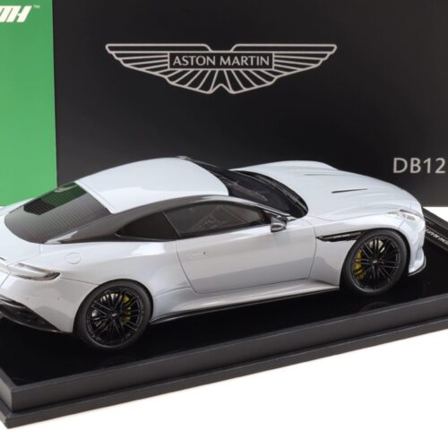1:18 Motorhelix Aston Martin DB12 Coupe 2023 Nardo grey - Limited 69 pcs.