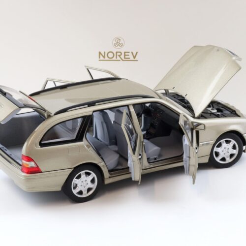 1:18 Norev Mercedes C-Klasse T-Modell 1997 S202 Smoke silver metallic