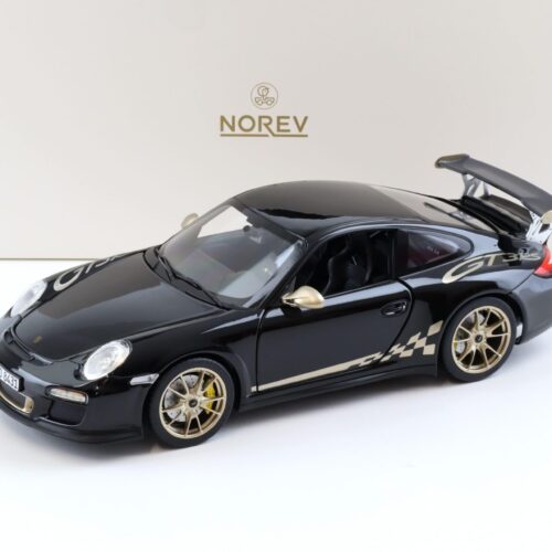 1:18 Norev Porsche 911 997.2 GT3 RS Coupe 2009 black/ gold