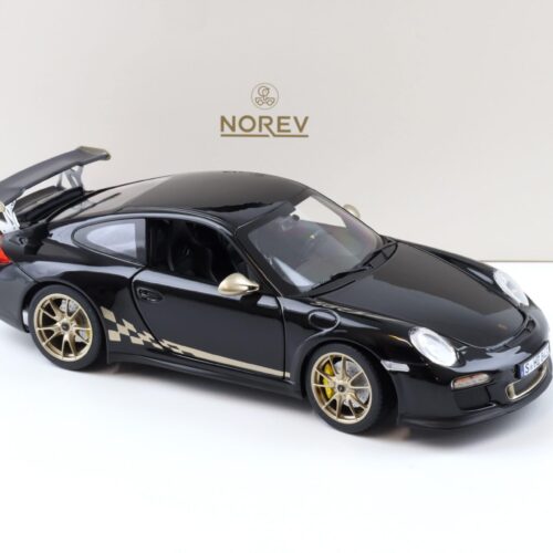 1:18 Norev Porsche 911 997.2 GT3 RS Coupe 2009 black/ gold