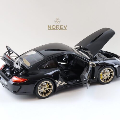 1:18 Norev Porsche 911 997.2 GT3 RS Coupe 2009 black/ gold