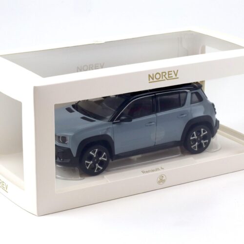 1:18 Norev Renault 4 E-Tech 100% Electric 2025 Cloud blue