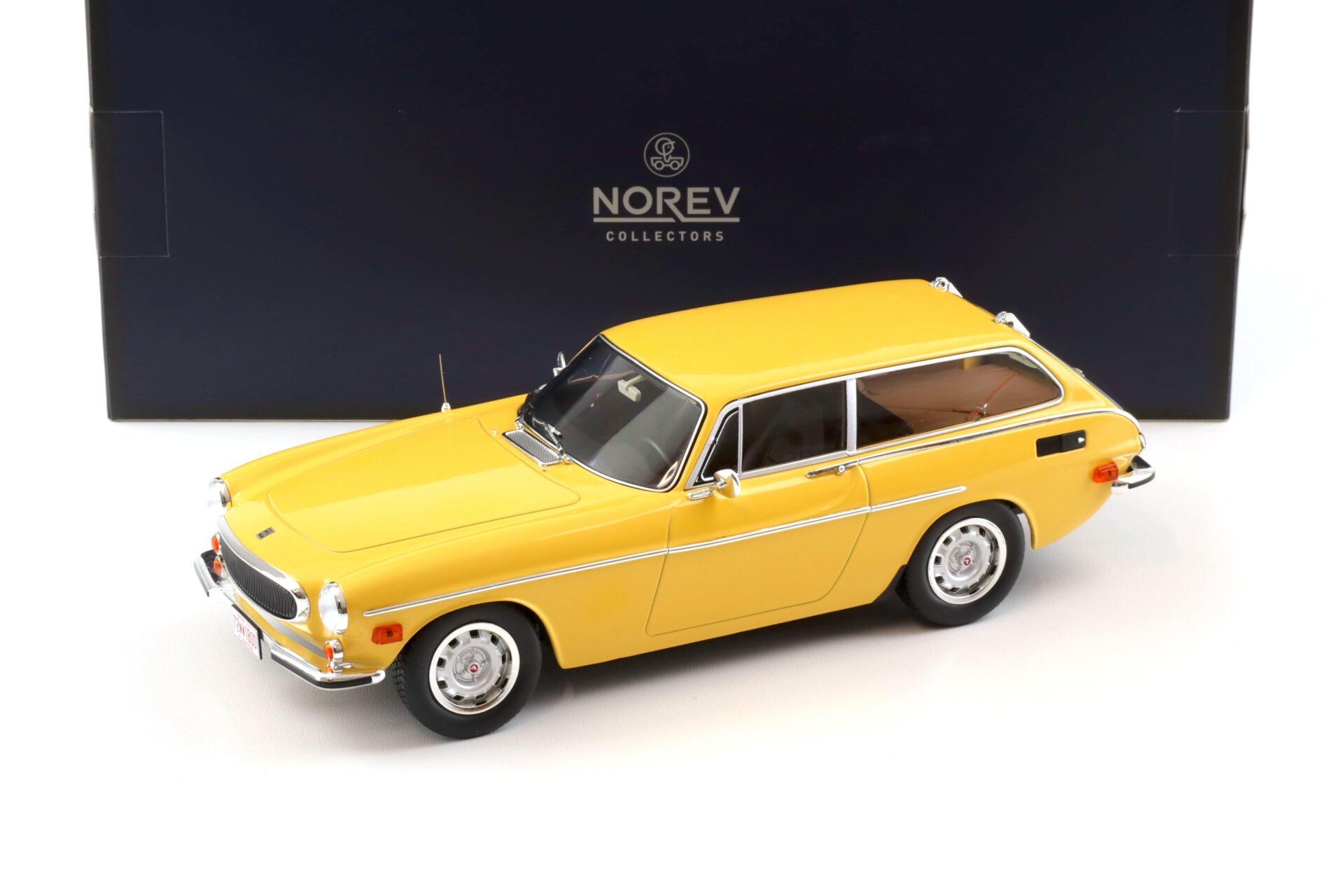 1:18 Norev Volvo 1800 ES US Version 1972 Sun yellow - Limited 400 pcs.