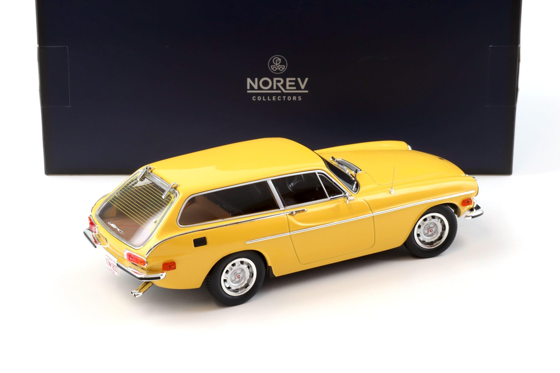 1:18 Norev Volvo 1800 ES US Version 1972 Sun yellow - Limited 400 pcs.