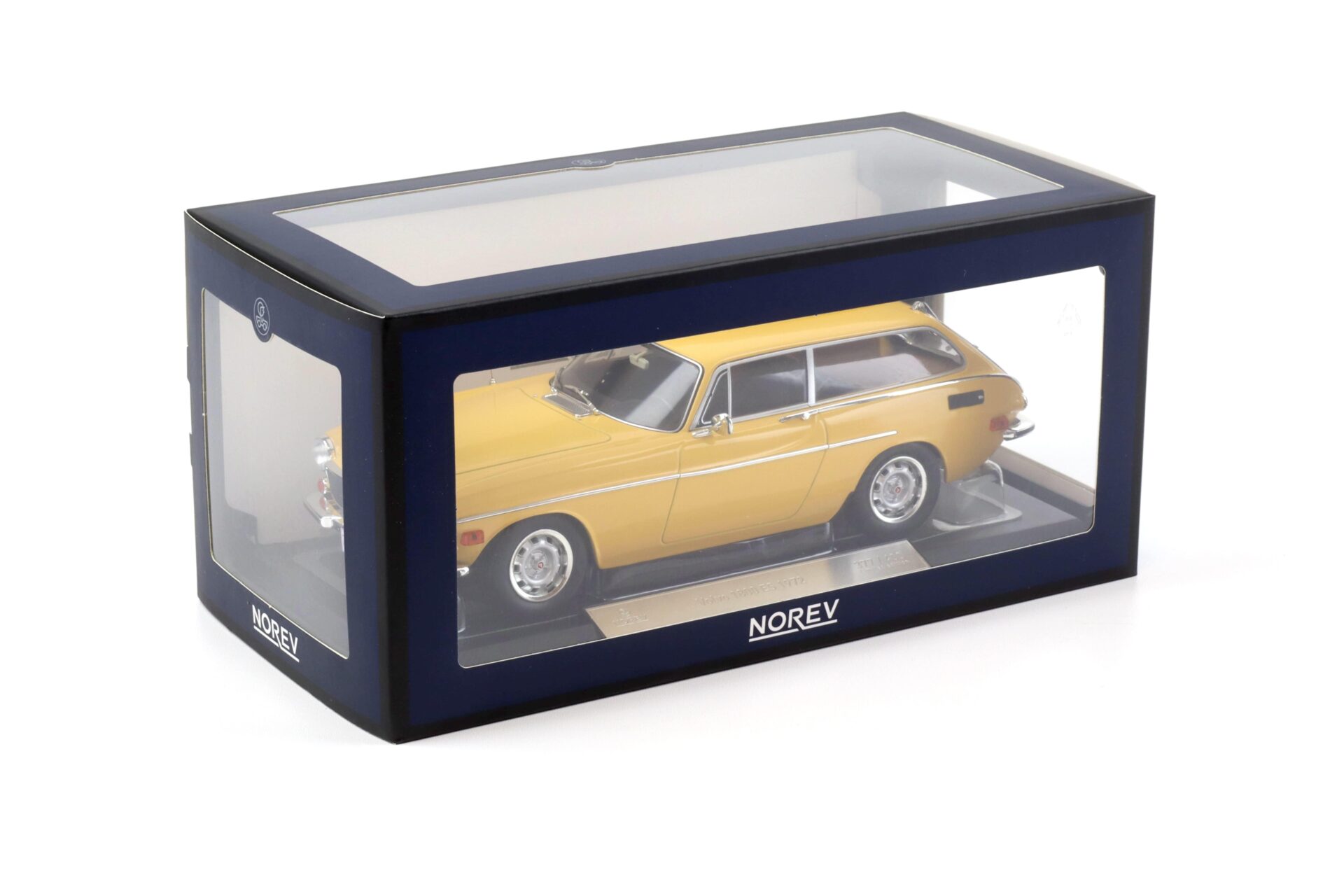 1:18 Norev Volvo 1800 ES US Version 1972 Sun yellow - Limited 400 pcs.