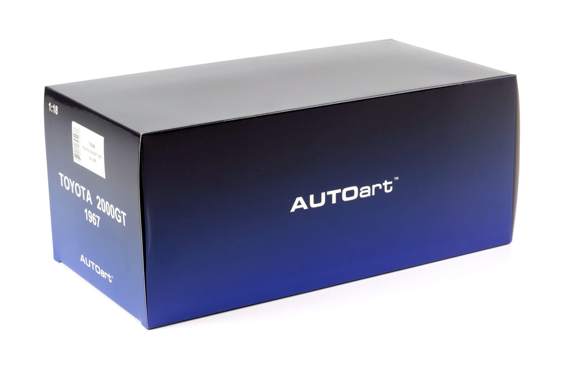 1:18 AUTOart Toyota 2000GT Coupe 1967 silver 79548