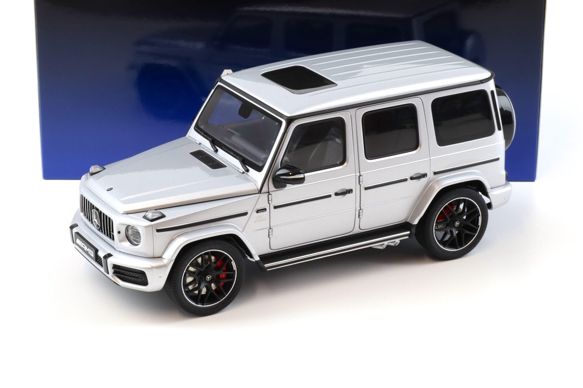 1:18 AUTOart Mercedes G63 AMG 2019 W463A Iridium silver metallic