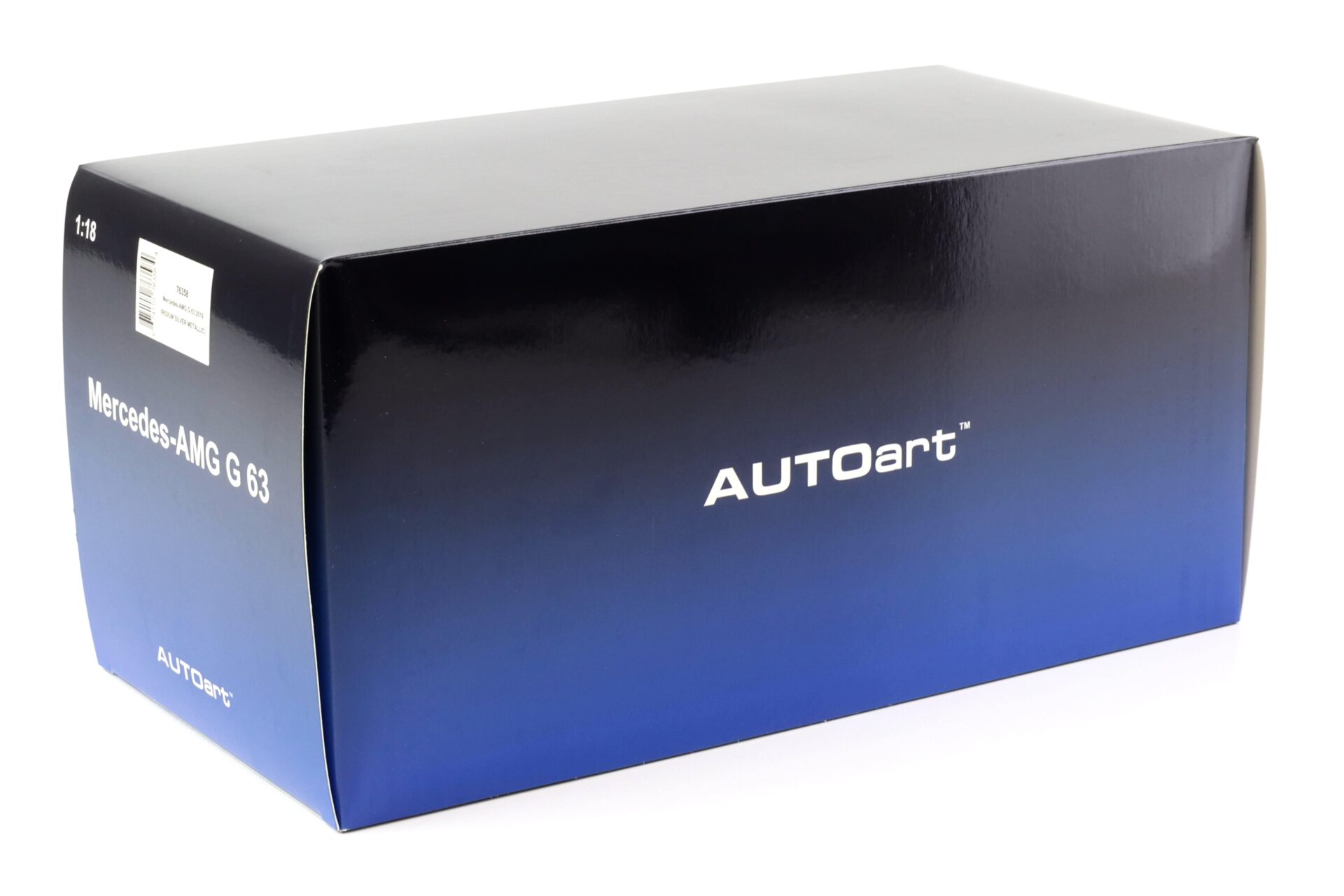 1:18 AUTOart Mercedes G63 AMG 2019 W463A Iridium silver metallic