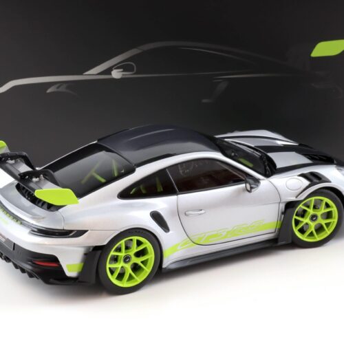 1:18 Norev Porsche 911 992 GT3 RS Hockenheim Experience silver/ Acid WAP DEALER