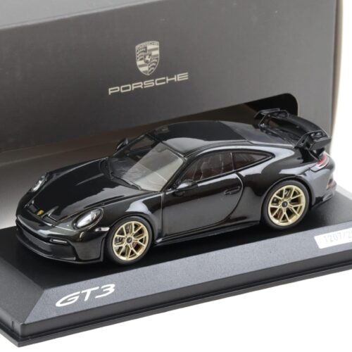1:43 Minichamps Porsche 911 992 GT3 Coupe black 2021 WAP DEALER