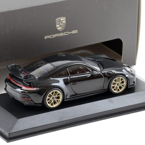 1:43 Minichamps Porsche 911 992 GT3 Coupe black 2021 WAP DEALER
