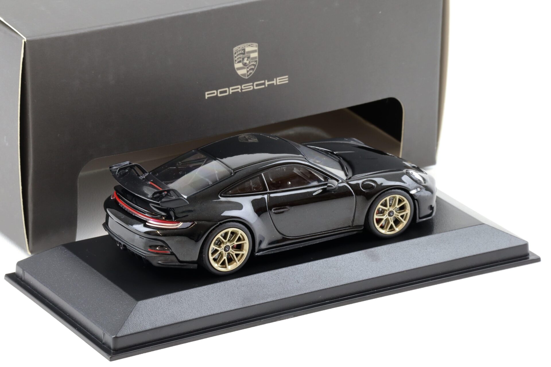 1:43 Minichamps Porsche 911 992 GT3 Coupe black 2021 WAP DEALER