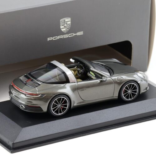 1:43 Minichamps Porsche 911 992 Targa 4S aventurine green WAP DEALER