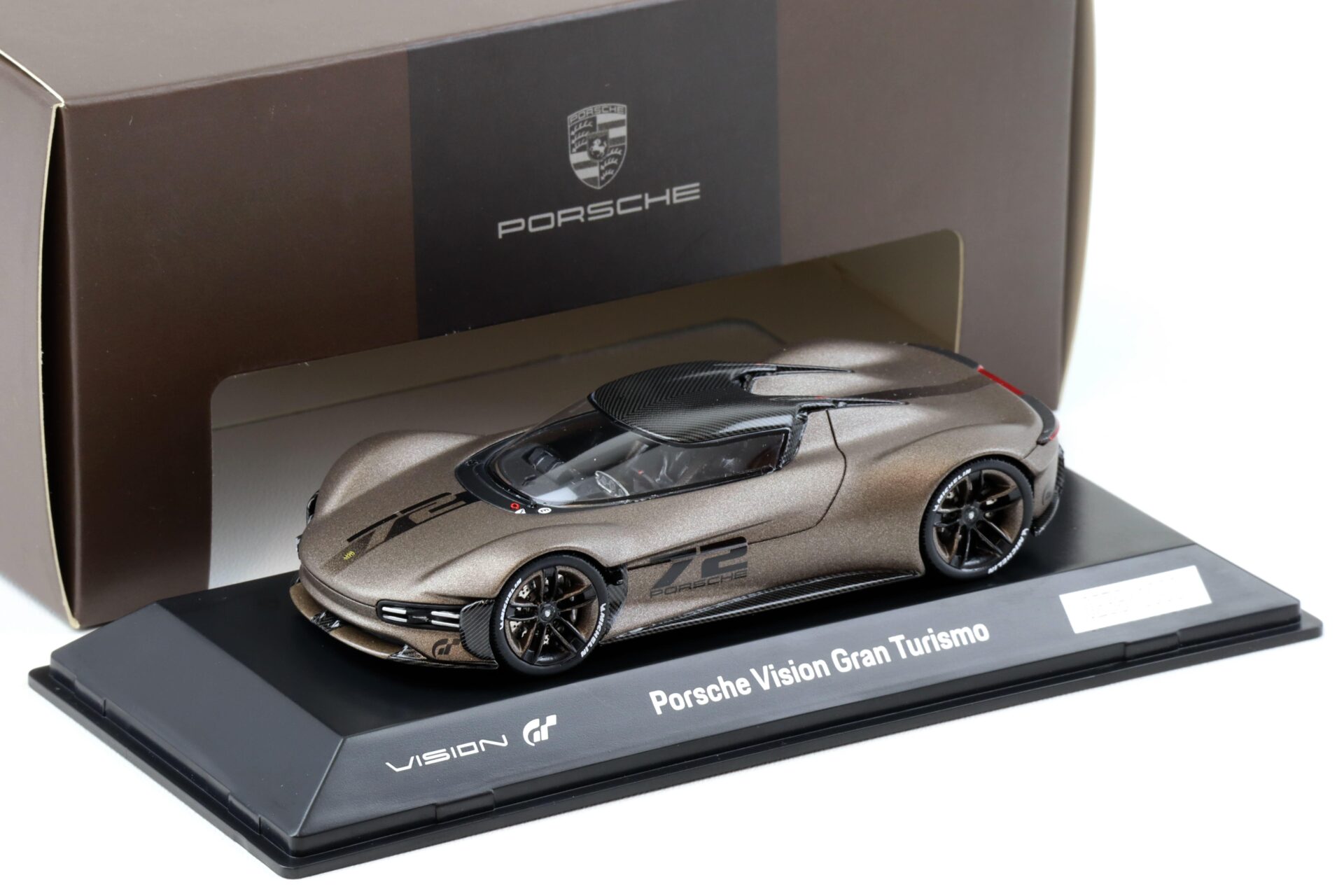 1:43 Spark Porsche Vision Gran Turismo 2022 Chestnuts brown WAP DEALER