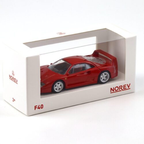 1:43 Norev Jet Car 1987 Ferrari F40 Coupe red 730001