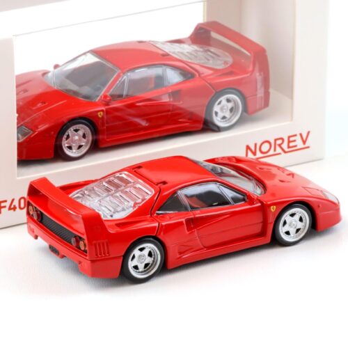 1:43 Norev Jet Car 1987 Ferrari F40 Coupe red 730001