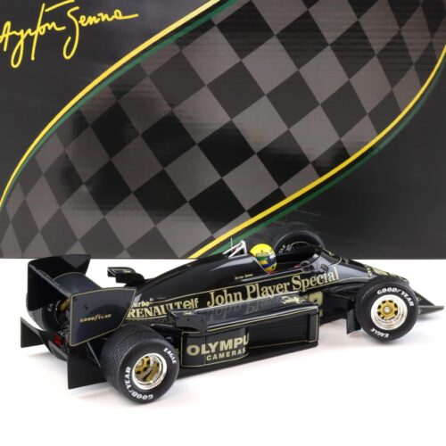 1:18 PremiumX Lotus Renault 97T Ayrton Senna #12 GP Portugal 1985