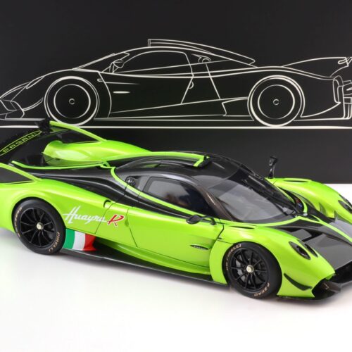 1:18 LCD Models Pagani Huayra R 2021 green/ Carbon LCD18012-GR