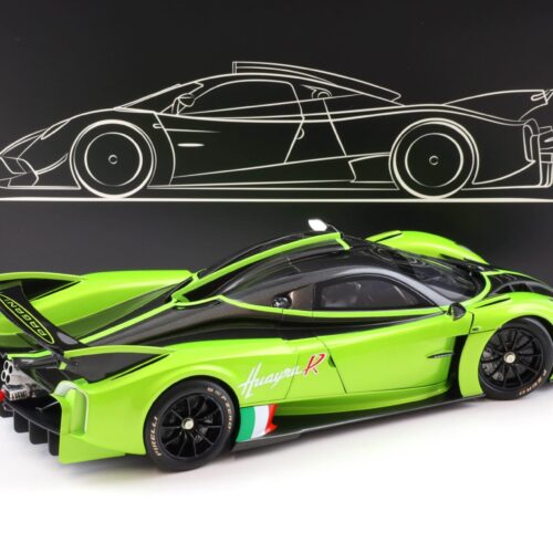 1:18 LCD Models Pagani Huayra R 2021 green/ Carbon LCD18012-GR