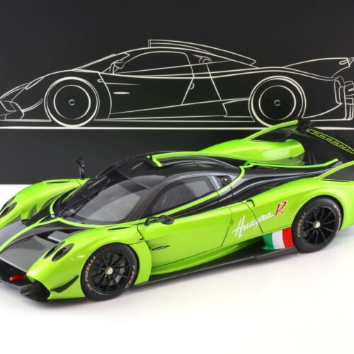 1:18 LCD Models Pagani Huayra R 2021 green/ Carbon LCD18012-GR