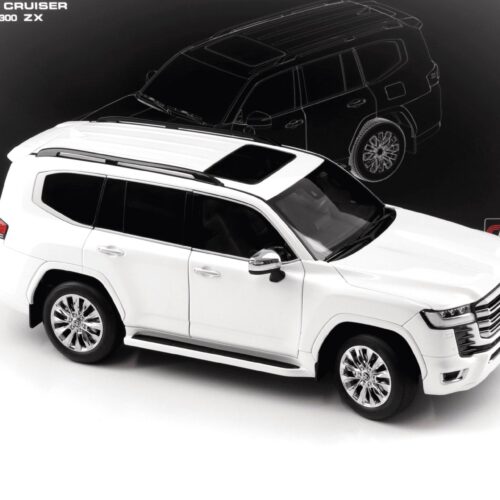1:18 LCD Models Toyota Land Cruiser LC 300 ZX white LCD18013-ZX-WH