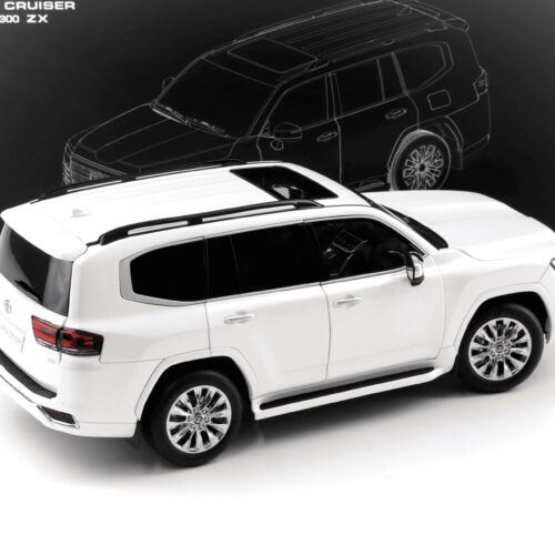1:18 LCD Models Toyota Land Cruiser LC 300 ZX white LCD18013-ZX-WH