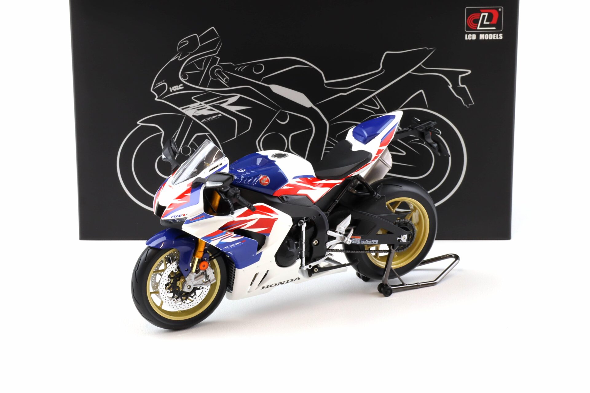 1:12 LCD Models Honda CBR1000RR-R Fireblade SP white/ blue/ red LCD-M02-WH