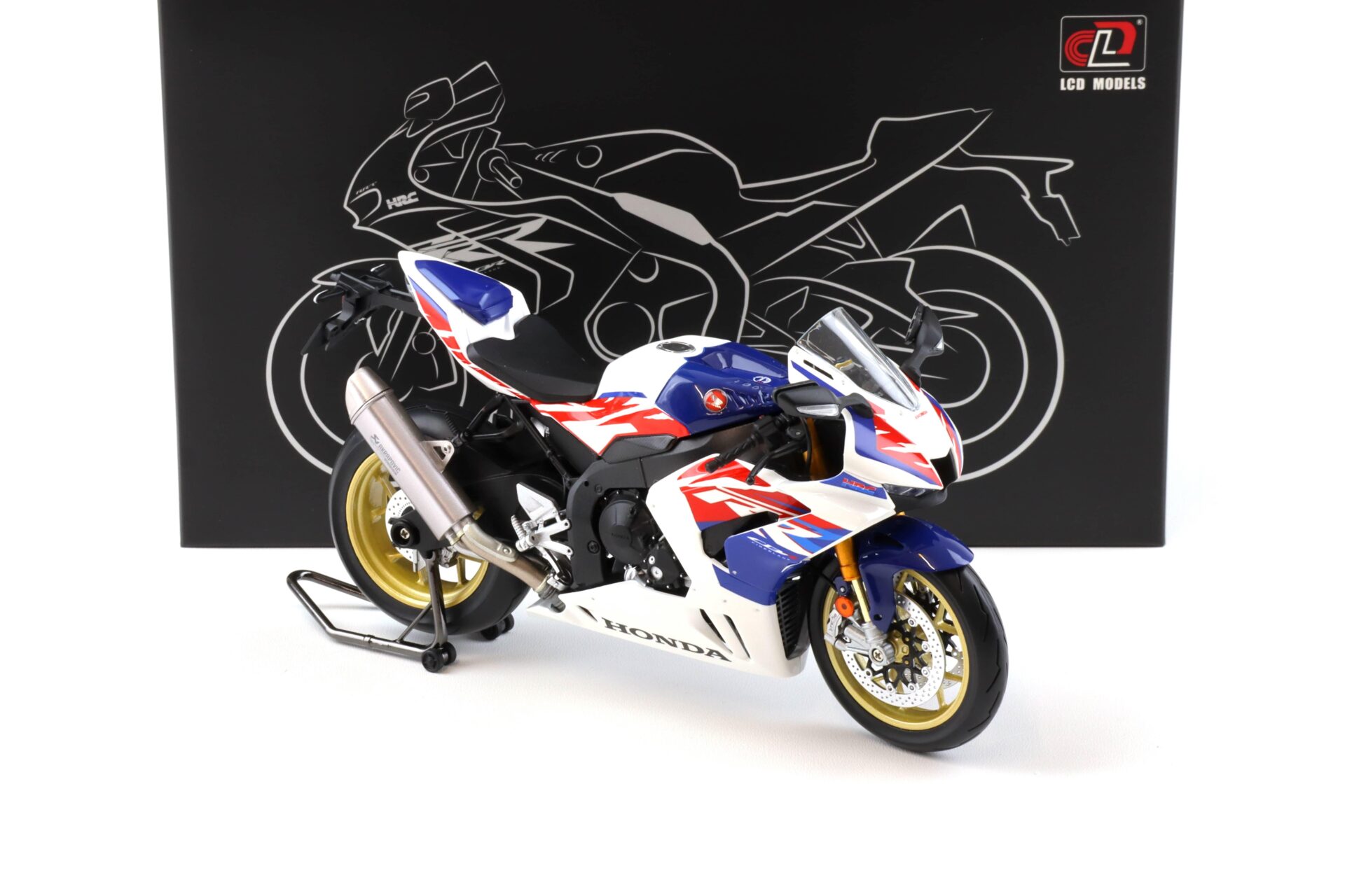1:12 LCD Models Honda CBR1000RR-R Fireblade SP white/ blue/ red LCD-M02-WH