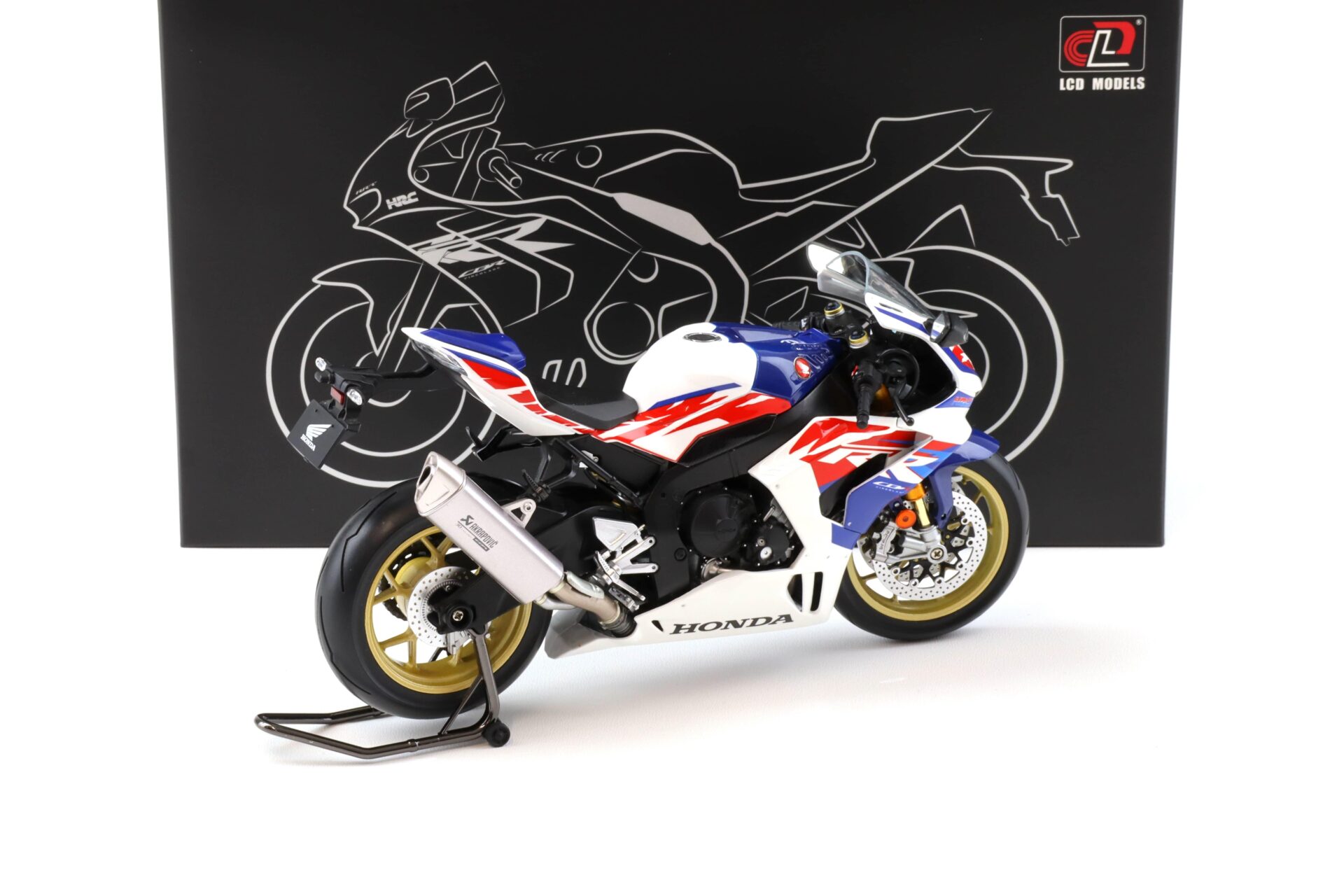 1:12 LCD Models Honda CBR1000RR-R Fireblade SP white/ blue/ red LCD-M02-WH