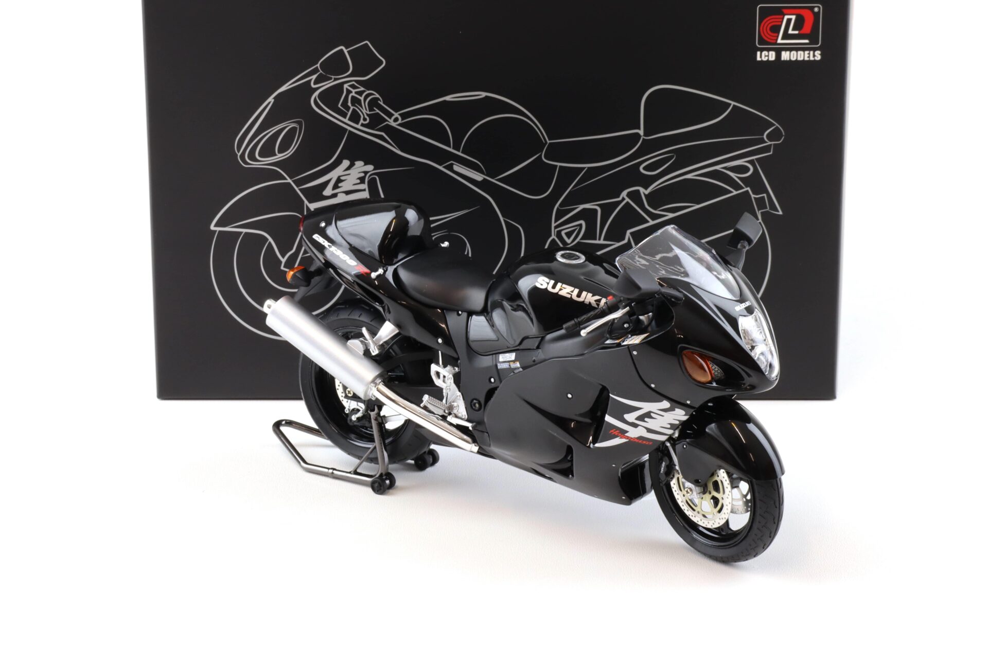 1:12 LCD Models Suzuki GSX 1300R black LCD-M04-BL