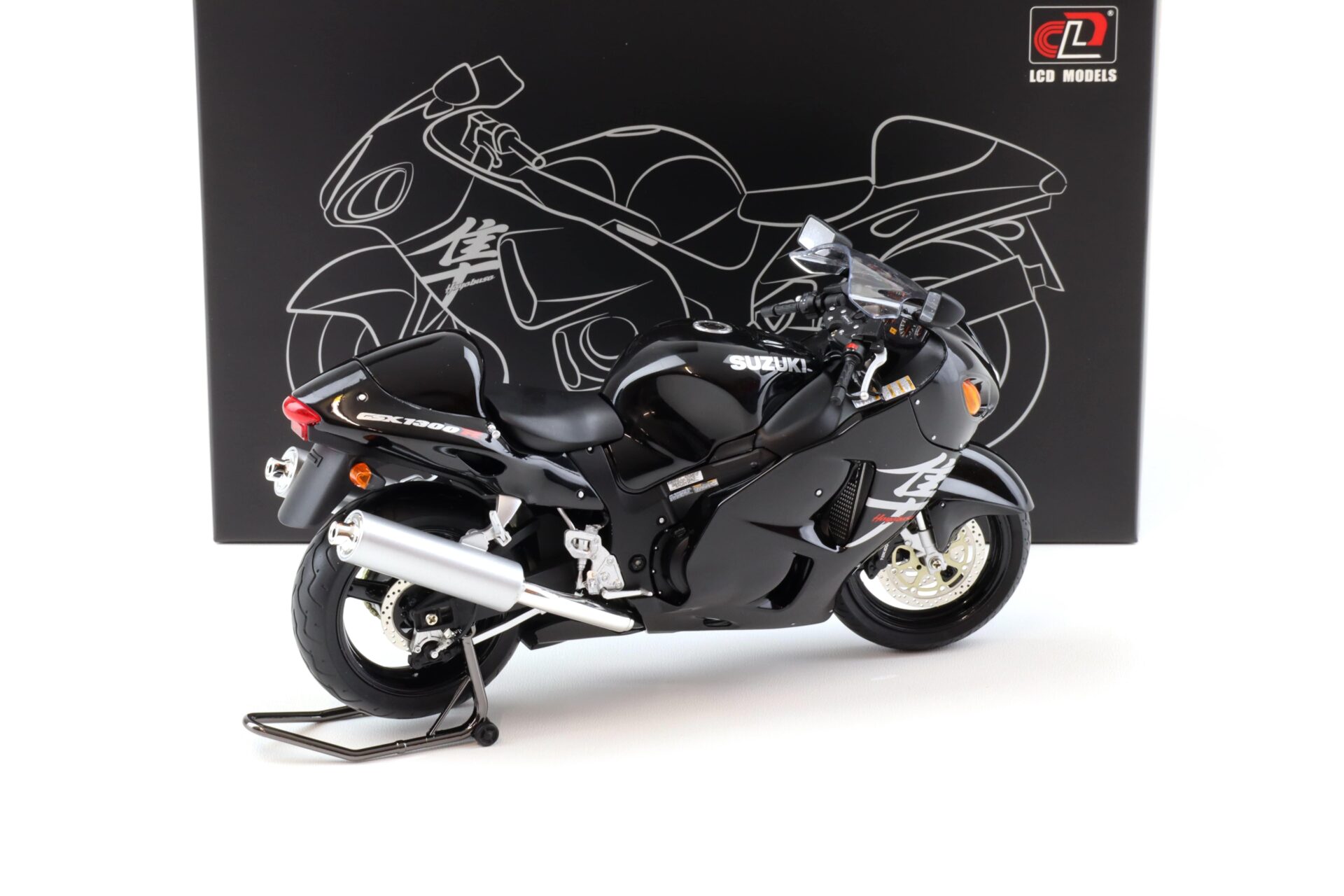 1:12 LCD Models Suzuki GSX 1300R black LCD-M04-BL