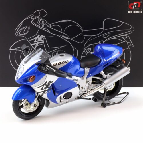 1:12 LCD Models Suzuki GSX 1300R blue/ silver LCD-M04-BU