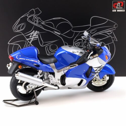 1:12 LCD Models Suzuki GSX 1300R blue/ silver LCD-M04-BU
