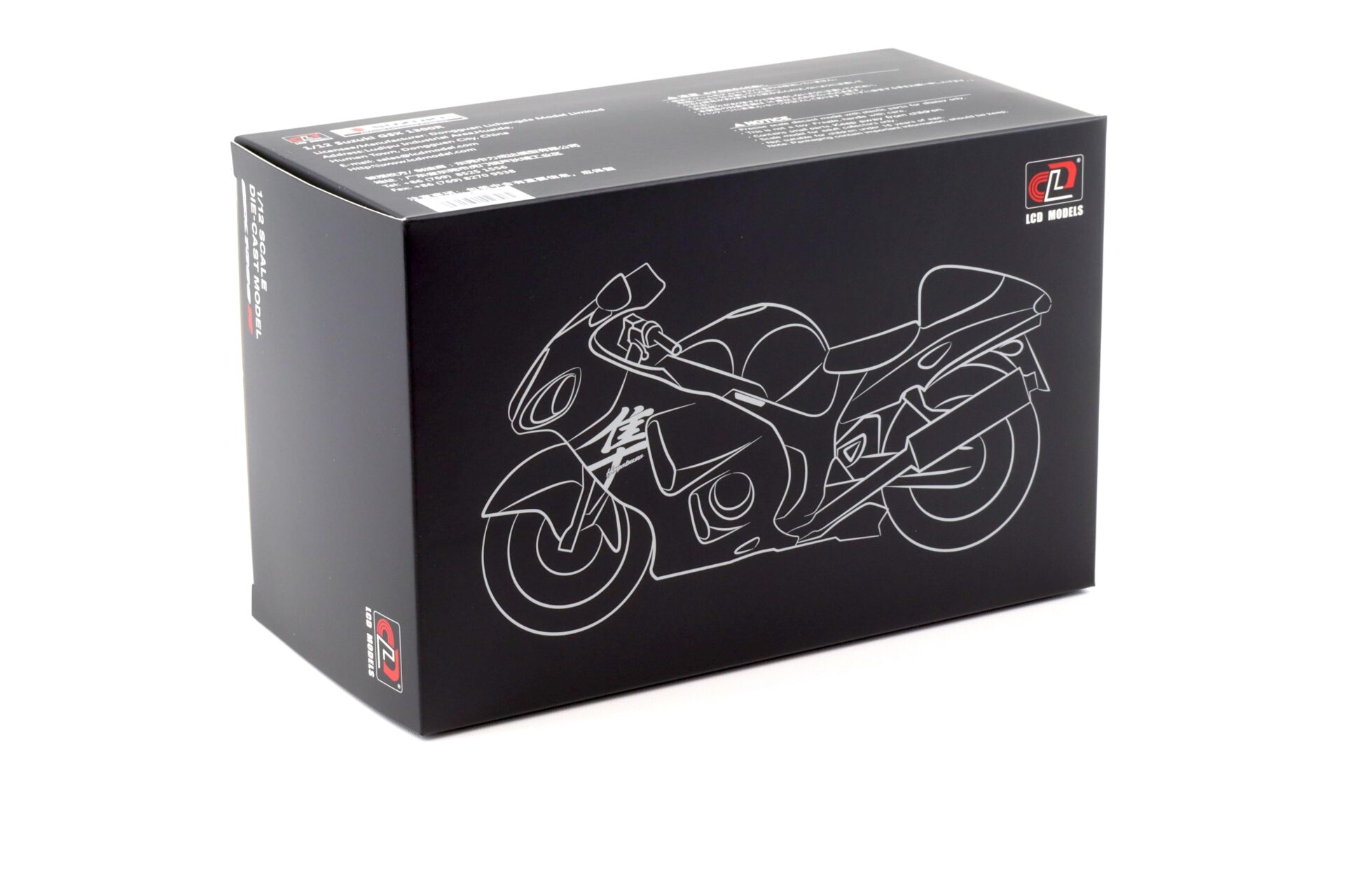 1:12 LCD Models Suzuki GSX 1300R blue/ silver LCD-M04-BU