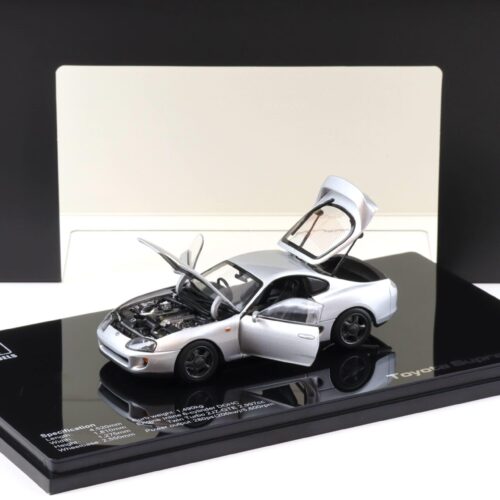 1:43 LCD Models Toyota Supra A80 Coupe RHD silver metallic LCD43009-SI
