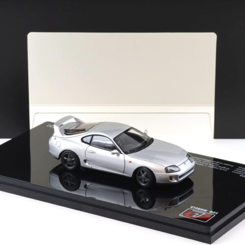 1:43 LCD Models Toyota Supra A80 Coupe RHD silver metallic LCD43009-SI