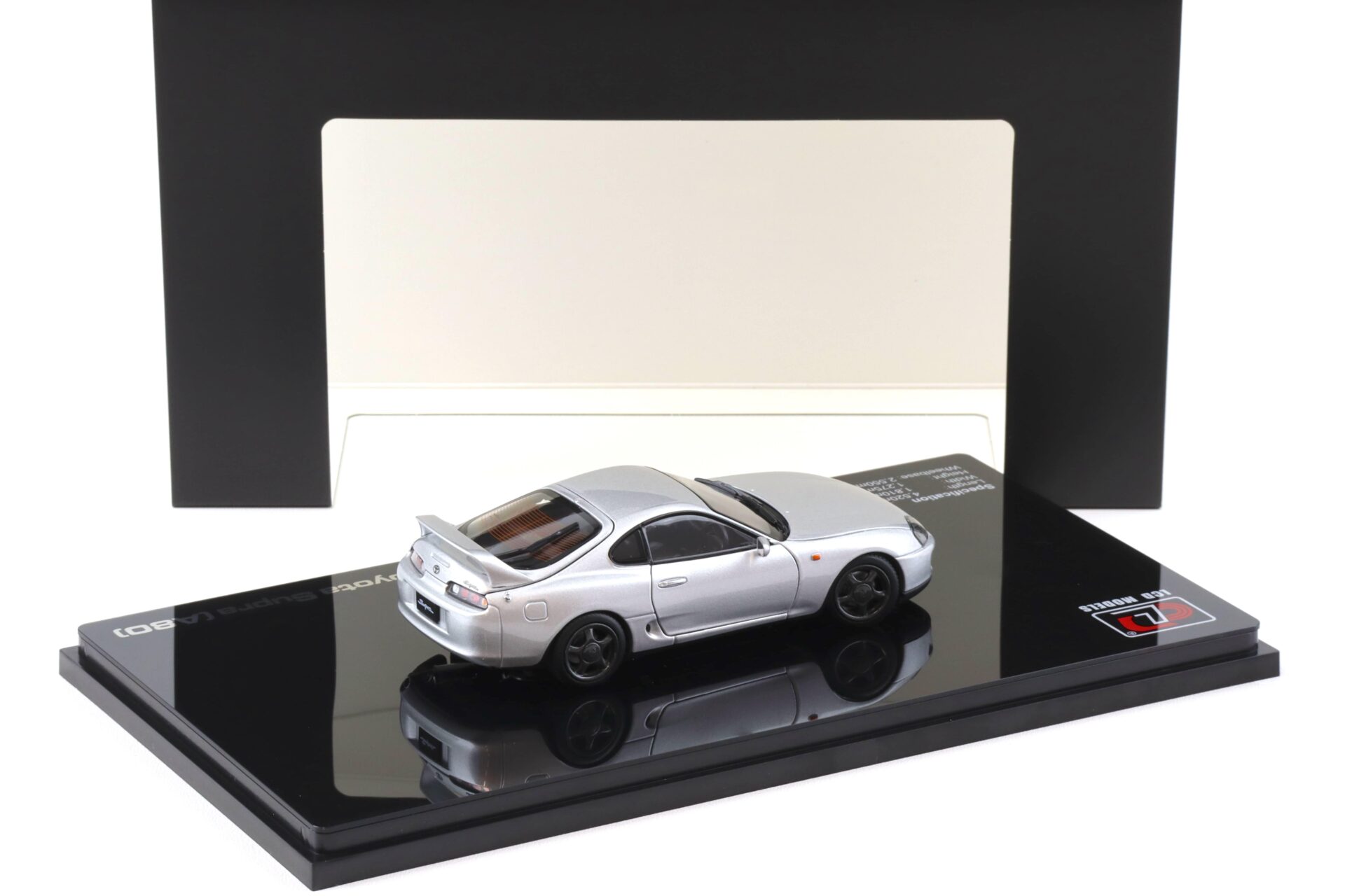 1:43 LCD Models Toyota Supra A80 Coupe RHD silver metallic LCD43009-SI