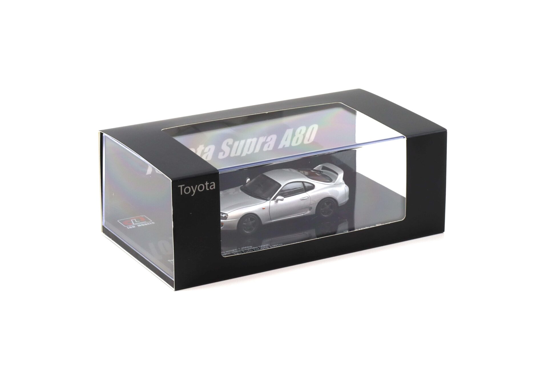 1:43 LCD Models Toyota Supra A80 Coupe RHD silver metallic LCD43009-SI