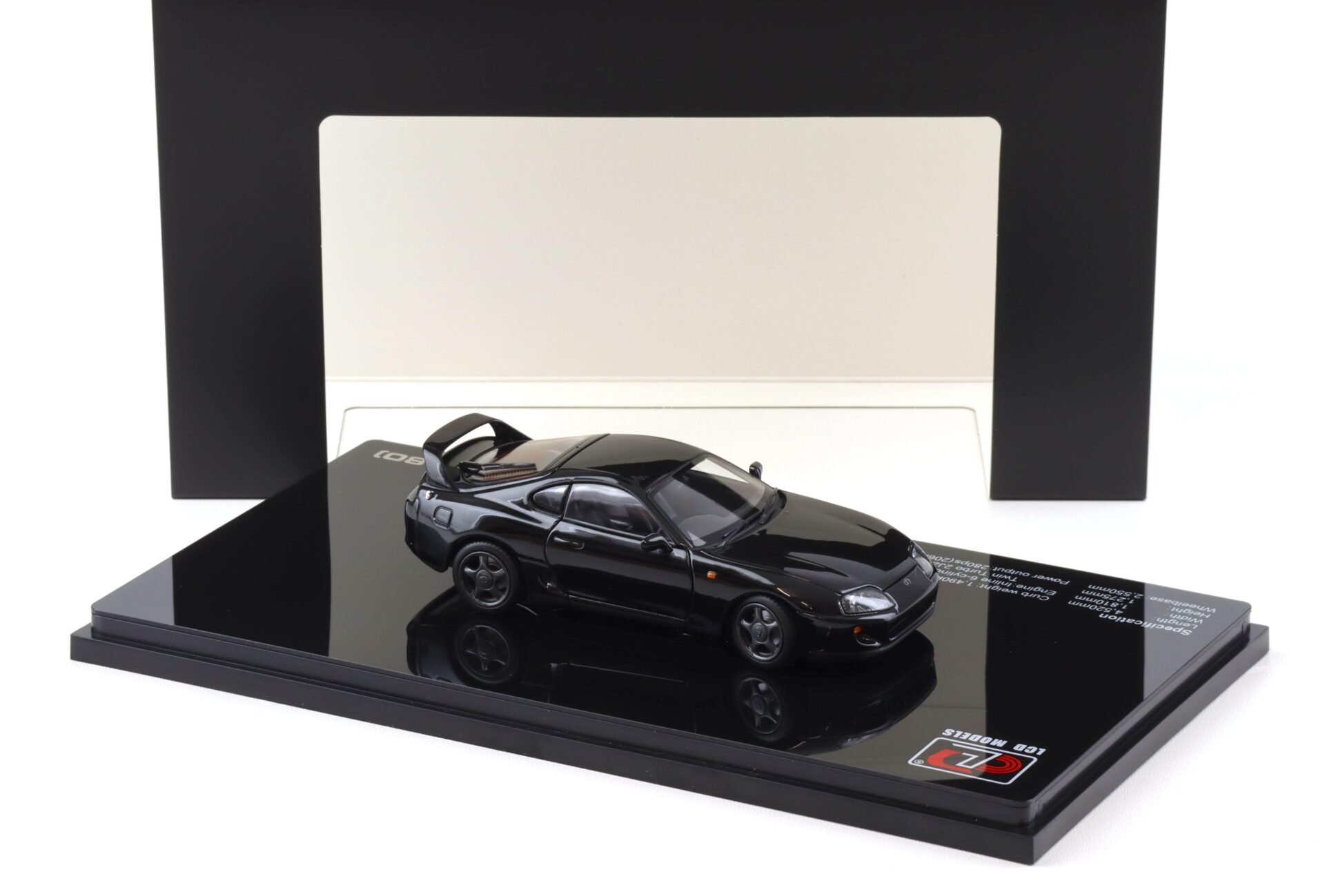 1:43 LCD Models Toyota Supra A80 Coupe RHD black LCD43009-BL