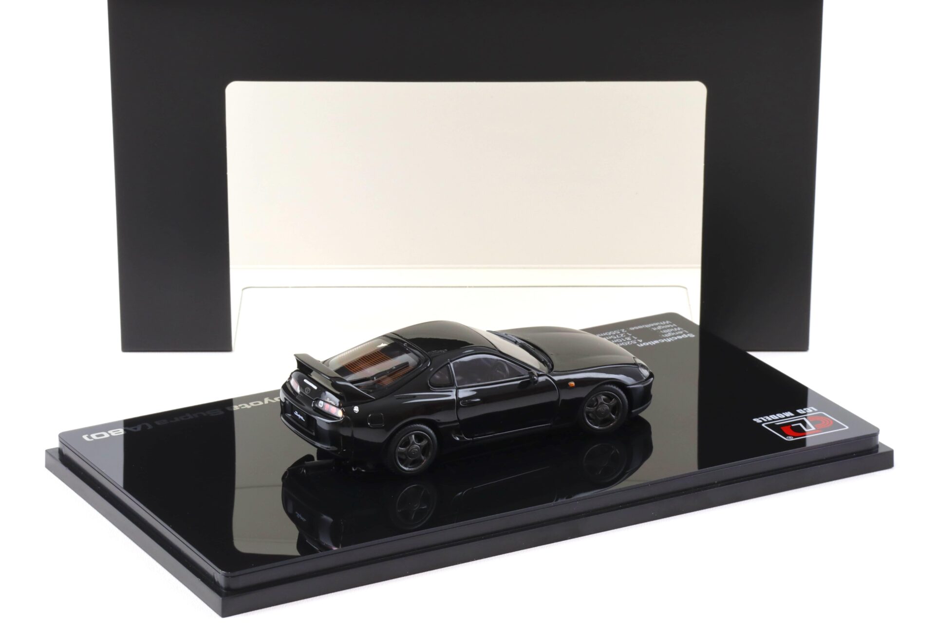 1:43 LCD Models Toyota Supra A80 Coupe RHD black LCD43009-BL