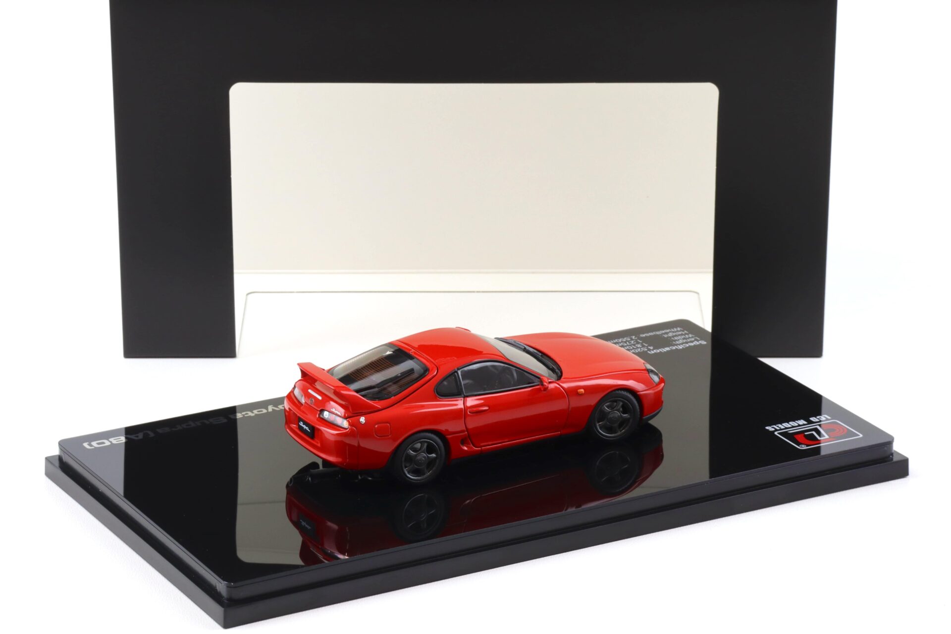 1:43 LCD Models Toyota Supra A80 Coupe RHD red LCD43009-RE