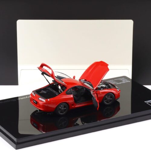 1:43 LCD Models Toyota Supra A80 Coupe RHD red LCD43009-RE