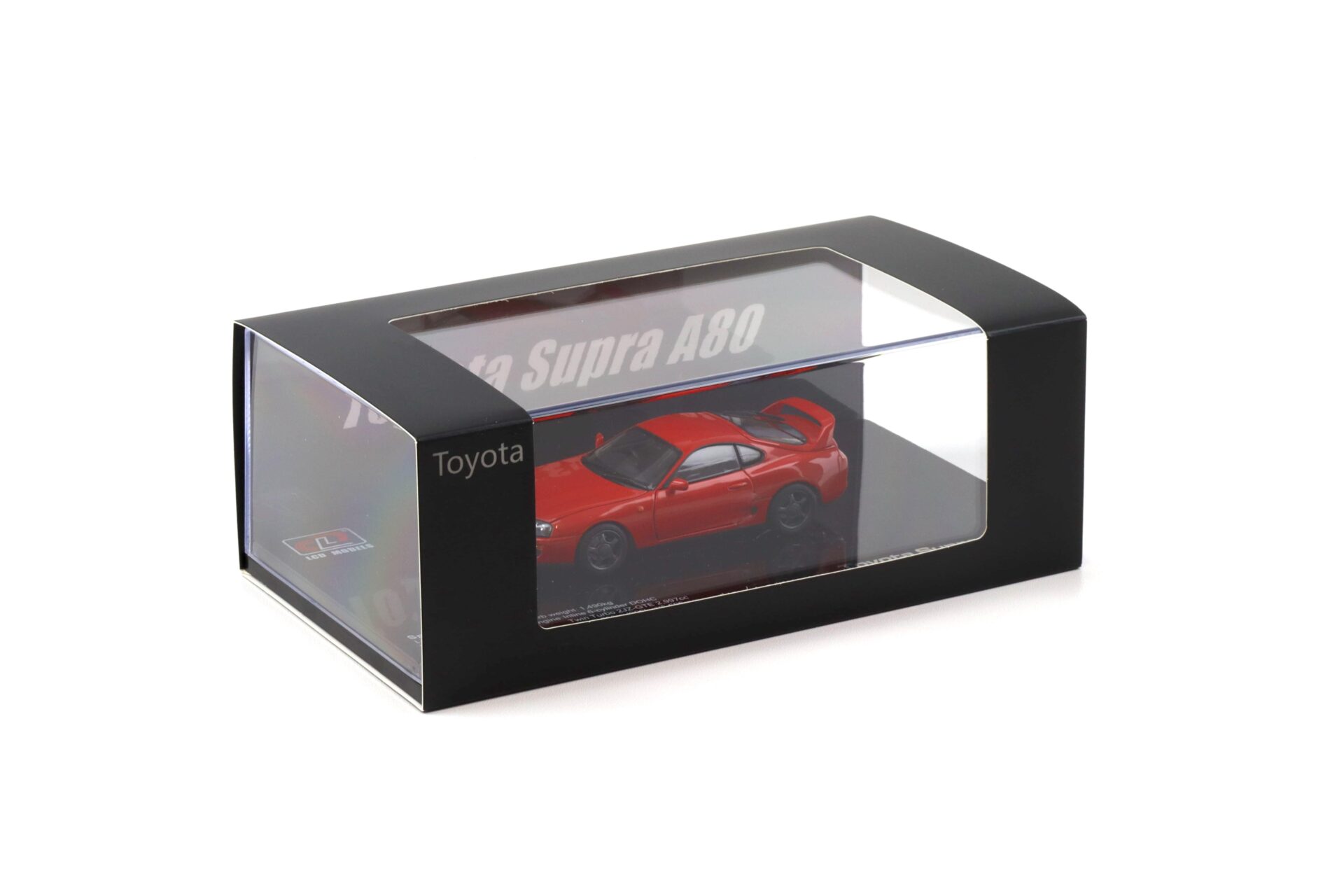 1:43 LCD Models Toyota Supra A80 Coupe RHD red LCD43009-RE