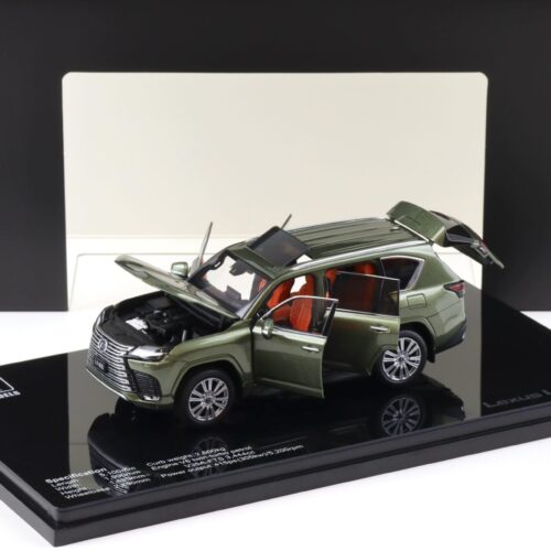 1:43 LCD Models Lexus LX600 SUV 2024 Nori green metallic LCD43013-NG
