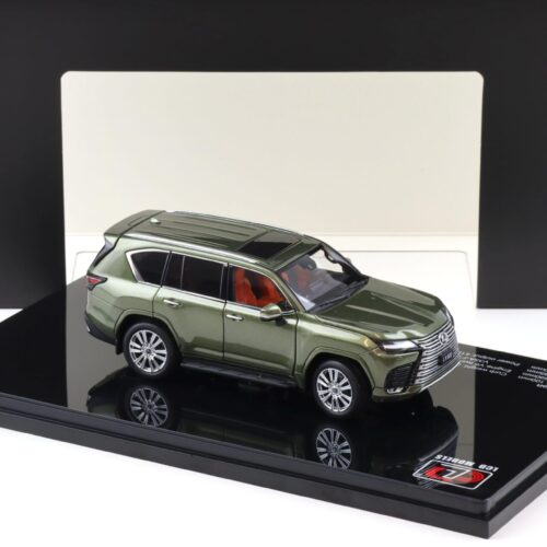 1:43 LCD Models Lexus LX600 SUV 2024 Nori green metallic LCD43013-NG